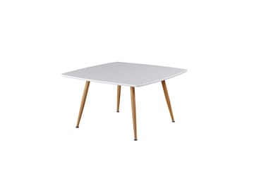 Plaza Soffbord 80x80 cm - Vit - Möbler - Bord & matgrupp - Soffbord