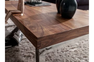 Plessey Soffbord 120 cm - Massivt Trä/Krom - Möbler - Bord & matgrupp - Soffbord