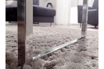 Plessey Soffbord 120 cm - Massivt Trä/Krom - Möbler - Bord & matgrupp - Soffbord