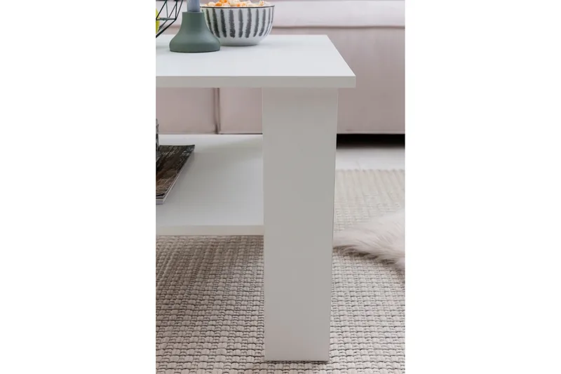 Podsiad Soffbord 60 cm - Vit - Möbler - Bord & matgrupp - Soffbord