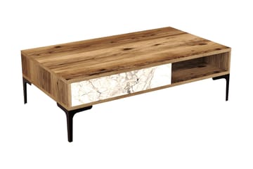 Poko Soffbord 105x32,6x105 cm - Brun - Möbler - Bord & matgrupp - Soffbord