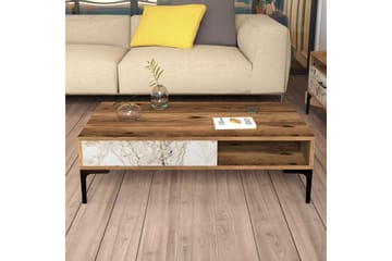 Poko Soffbord 105x32,6x105 cm - Brun - Möbler - Bord & matgrupp - Soffbord