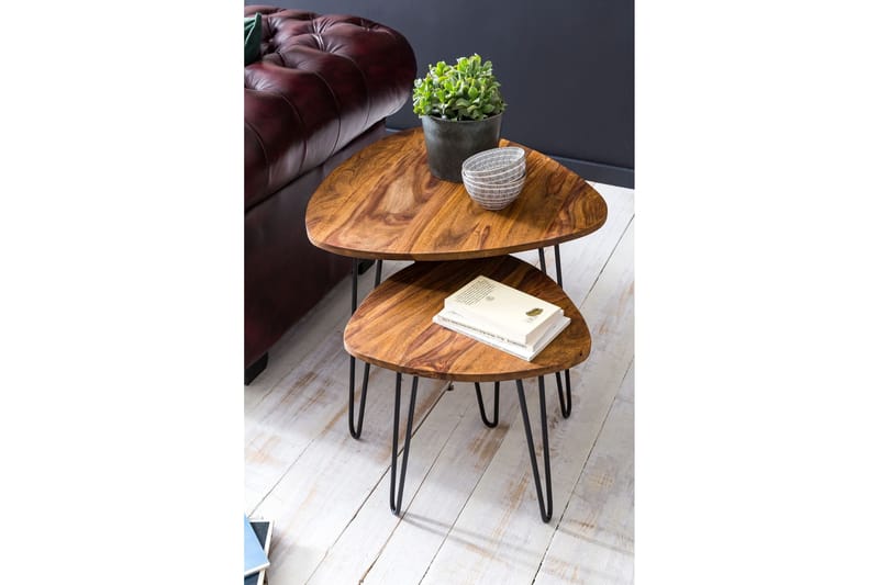 Portuondo Satsbord 2-pack 60 cm - Trä/natur - Möbler - Bord & matgrupp - Soffbord