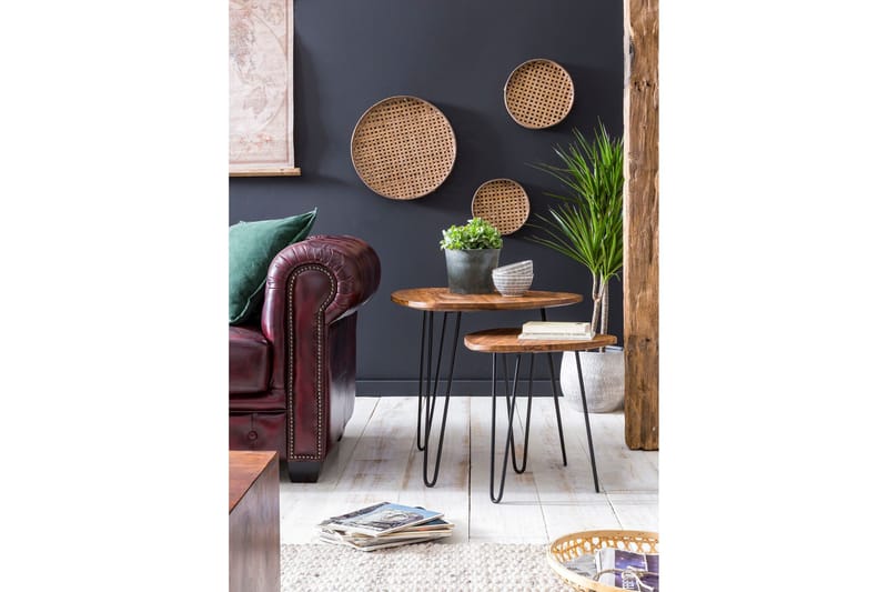 Portuondo Satsbord 2-pack 60 cm - Trä/natur - Möbler - Bord & matgrupp - Soffbord