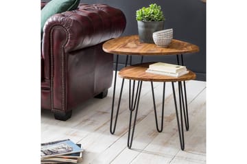 Portuondo Satsbord 2-pack 60 cm - Trä/natur - Möbler - Bord & matgrupp - Soffbord