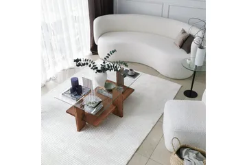 Puijas Soffbord 105x40x105 cm - Brun - Möbler - Bord & matgrupp - Soffbord