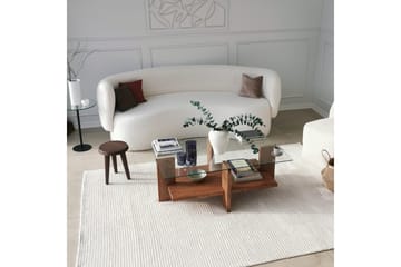 Puijas Soffbord 105x40x105 cm - Brun - Möbler - Bord & matgrupp - Soffbord