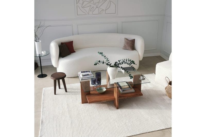 Puijas Soffbord 105x40x105 cm - Brun - Möbler - Bord & matgrupp - Soffbord