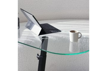 Puntoz Soffbord 70x35x70 cm Oval - Svart - Möbler - Bord & matgrupp - Soffbord