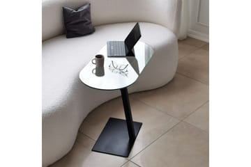 Puntoz Soffbord 70x35x70 cm Oval - Svart - Möbler - Bord & matgrupp - Soffbord