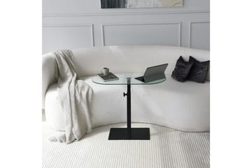 Puntoz Soffbord 70x35x70 cm Oval - Svart - Möbler - Bord & matgrupp - Soffbord