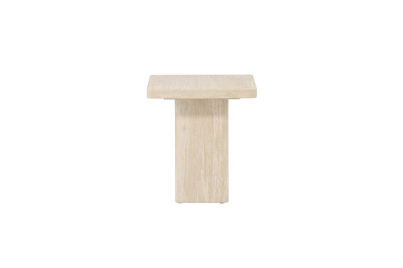 Soffbord Qvart - Beige, 50x50x56 - Möbler - Bord & matgrupp - Soffbord