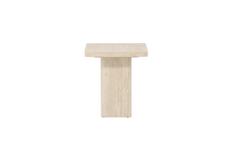 Soffbord Qvart - Beige, 50x50x56 - Möbler - Bord & matgrupp - Soffbord