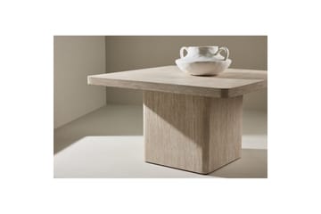 Soffbord Qvart - Beige, 80x80x46 - Möbler - Bord & matgrupp - Soffbord
