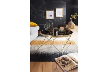 Reineck Soffbord 82 cm Runt - Svart/Guld - Möbler - Bord & matgrupp - Soffbord