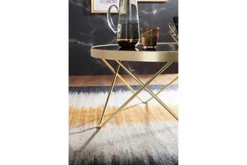 Reineck Soffbord 82 cm Runt - Svart/Guld - Möbler - Bord & matgrupp - Soffbord