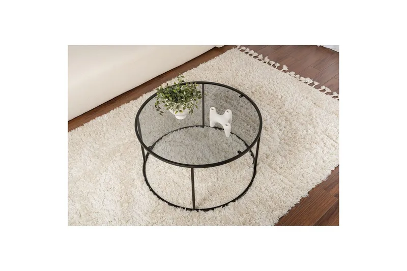 Soffbord Rikiya Svart Grå - Svart Grå - Möbler - Bord & matgrupp - Soffbord