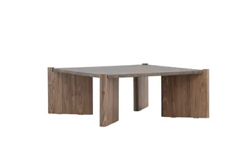 Rogaland Soffbord 100x100 cm - Brun - Möbler - Bord & matgrupp - Soffbord