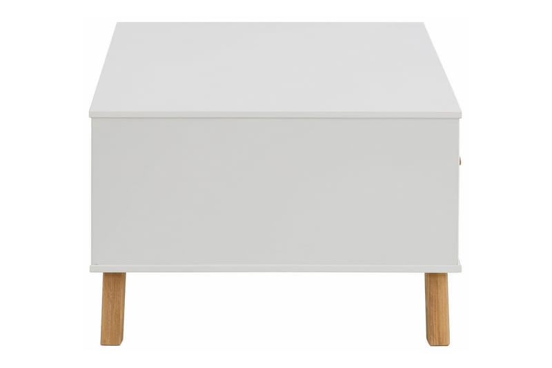 Ronith Soffbord 100 cm - Vit/Natur - Möbler - Bord & matgrupp - Soffbord