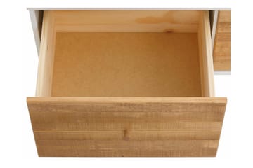 Ronith Soffbord 100 cm - Vit/Natur - Möbler - Bord & matgrupp - Soffbord