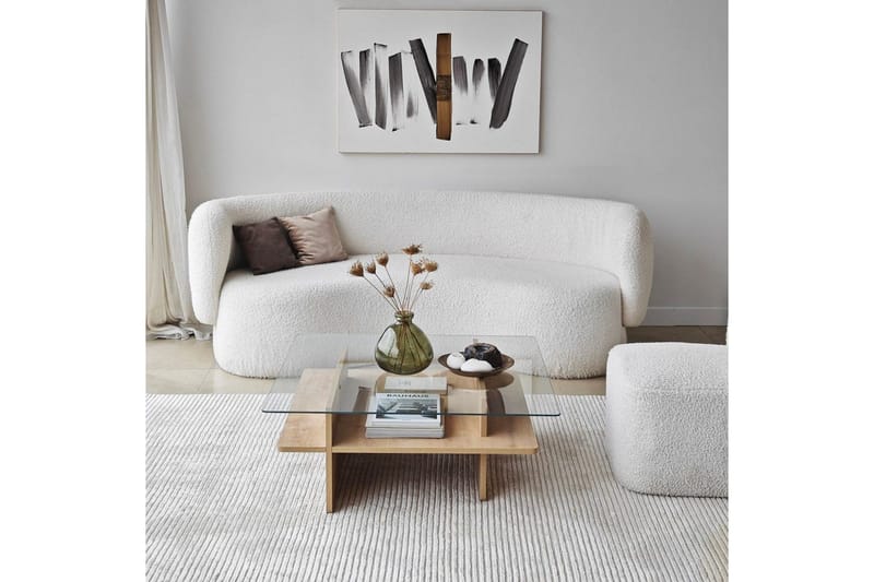 Soffbord Rubby Fyrkant Sudamal / Transparent - Sudamal / Transparent - Möbler - Bord & matgrupp - Soffbord