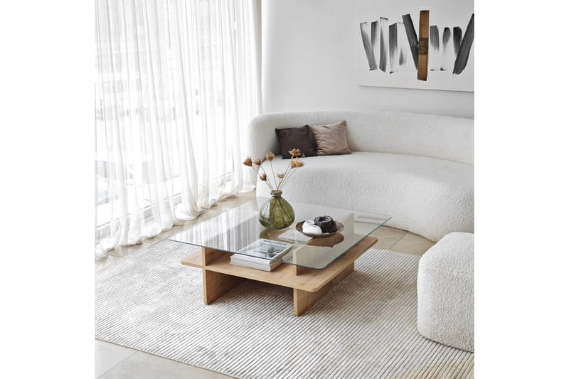 Soffbord Rubby Fyrkant Sudamal / Transparent - Sudamal / Transparent - Möbler - Bord & matgrupp - Soffbord