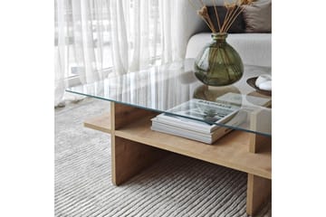 Soffbord Rubby Fyrkant Sudamal / Transparent - Sudamal / Transparent - Möbler - Bord & matgrupp - Soffbord