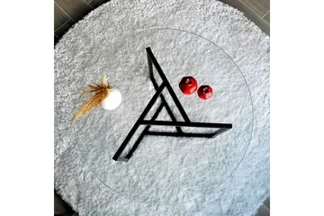 Sabani Soffbord 75 cm Runt X-formade Ben - Rökfärgat - Möbler - Bord & matgrupp - Soffbord