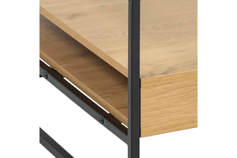 Sakila Soffbord 80x80 cm - Transparent - Möbler - Bord & matgrupp - Soffbord - Soffbord med förvaring