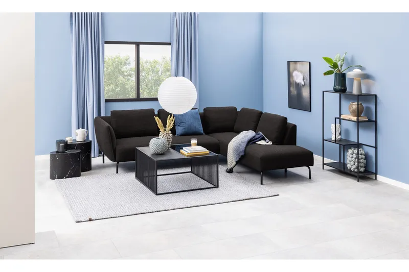 Saklani Soffbord 80x80 cm - Svart - Möbler - Bord & matgrupp - Soffbord