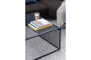 Saklani Soffbord 80x80 cm - Svart - Möbler - Bord & matgrupp - Soffbord