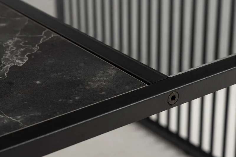 Saklani Soffbord 80x80 cm - Svart - Möbler - Bord & matgrupp - Soffbord