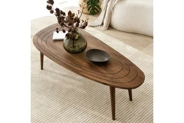 Saldus Soffbord 115 cm - Valnöt - Möbler - Bord & matgrupp - Soffbord