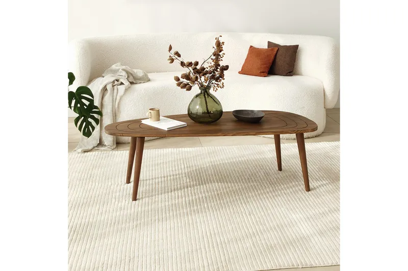 Saldus Soffbord 115 cm - Valnöt - Möbler - Bord & matgrupp - Soffbord