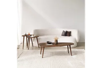 Saldus Soffbord 115 cm - Valnöt - Möbler - Bord & matgrupp - Soffbord