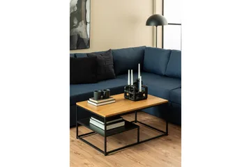 Saloni Soffbord 90x60 cm - Natural - Möbler - Bord & matgrupp - Soffbord - Soffbord med förvaring