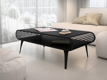 Salvaris Soffbord 120 cm - Svart - Möbler - Bord & matgrupp - Soffbord - Soffbord med förvaring