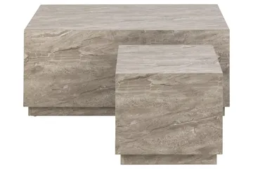 Samon Rektangulärt Soffbord 100 cm - Grå - Möbler - Bord & matgrupp - Soffbord