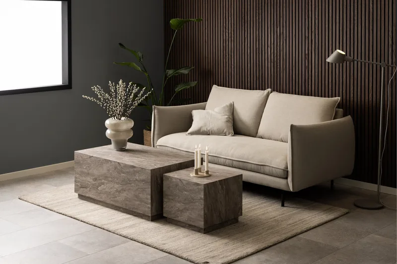 Samon Soffbord 100x60 cm - Grå - Möbler - Bord & matgrupp - Soffbord