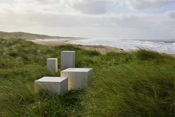 Samon Soffbord 58x58 cm - Beige - Möbler - Bord & matgrupp - Soffbord