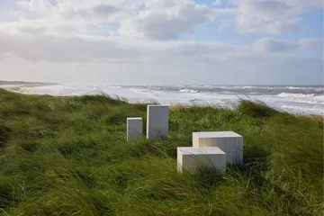 Samon Soffbord 58x58 cm - Beige - Möbler - Bord & matgrupp - Soffbord