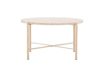 Soffbord Sandhamn 70 cm Rund - Beige - Möbler - Bord & matgrupp - Soffbord