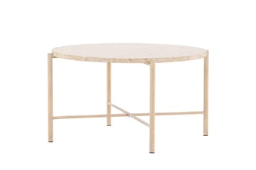 Soffbord Sandhamn 70 cm Rund - Beige - Möbler - Bord & matgrupp - Soffbord