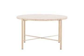 Soffbord Sandhamn 70 cm Rund - Beige - Möbler - Bord & matgrupp - Soffbord