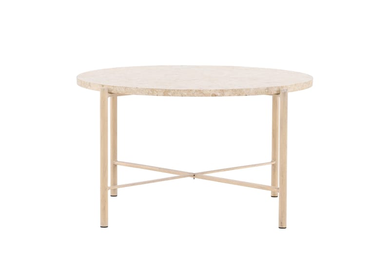 Soffbord Sandhamn 70 cm Rund - Beige - Möbler - Bord & matgrupp - Soffbord