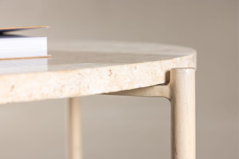 Soffbord Sandhamn 70 cm Rund - Beige - Möbler - Bord & matgrupp - Soffbord
