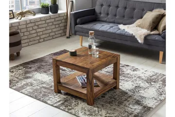 Sarahrose Soffbord 60 cm med Förvaring Hylla - Massivt Trä - Möbler - Bord & matgrupp - Soffbord