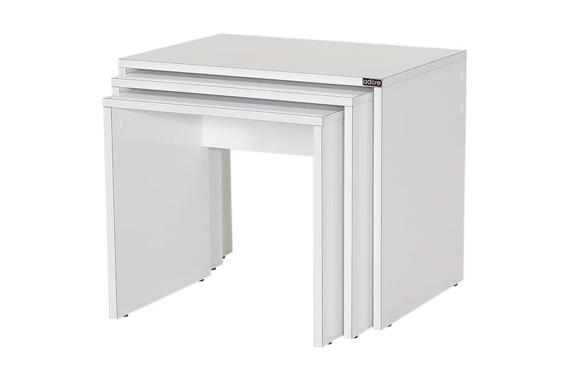 Satsbord 55 cm - Vit - Soffbord - Satsbord