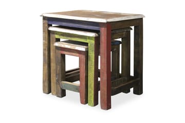 Satsbord Albos 48 cm - Akacia Brun - Möbler - Bord & matgrupp - Soffbord