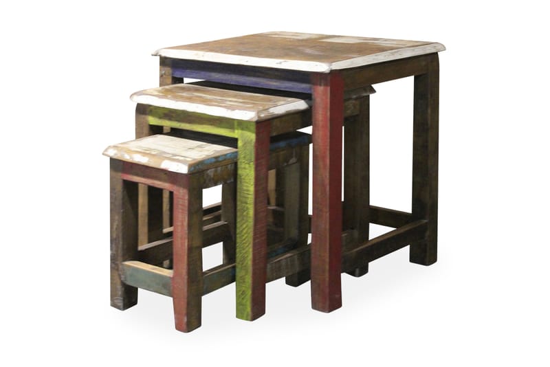 Satsbord Albos 48 cm - Akacia Brun - Möbler - Bord & matgrupp - Soffbord